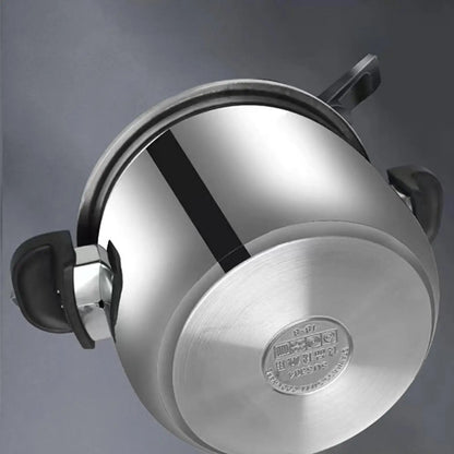 4/6/8L Explosion Proof Pressure Cooker 304 Stainless Steel Thickened Cooker Multifunctional Gas Stove Kitchen Pressure Pot