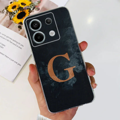 For Xiaomi Poco X6 Pro Case New Letters Cover Clear Silicone Phone Case For Xiaomi Poco X6 PocoX6 Pro 5G Soft Cover Fundas Coque