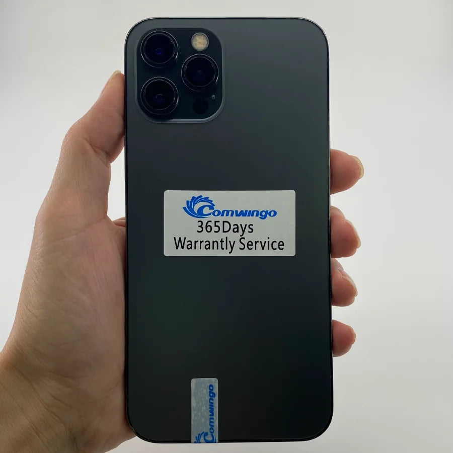 Original Unlock Apple iPhone 12 pro Max 6.7 Inch 128GB 256GB face id NFC smartphone ROM A14 Bionic Chip iOS USED Cellphone