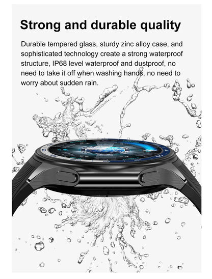 DT Watch X 4G Memory For OPPO Smart Watch Music Video Bluetooth Call IP68 Waterproof AMOLED Smartwatch For TWS Earphones 2026New
