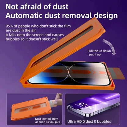 For IPhone 17 ProMax/17 Pro/17 Air Easy To Install Tempered Glass Screen Protectors HD Clear Films for IPhone 17 17Pro 17Air by PDG ibma