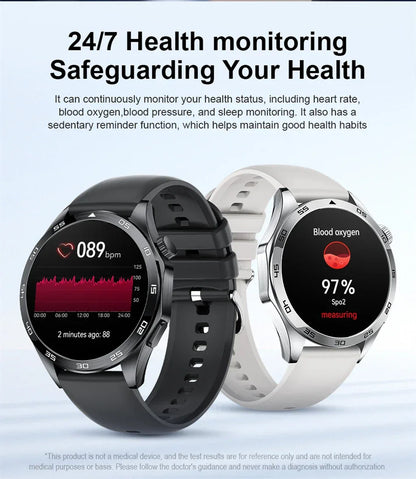2025 New Blood Pressure Smart Watch Men ECG Monitoring Heart Rate Monitor Women Smartwatch BT Call Fitness Tracker Sport Watches