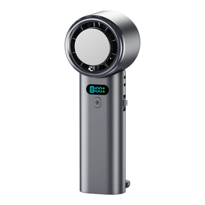 5200mAh Large Capacity Handheld Fan High Speed Refrigeration Handheld Fan 100 Speed  USB Charging Portable Fan