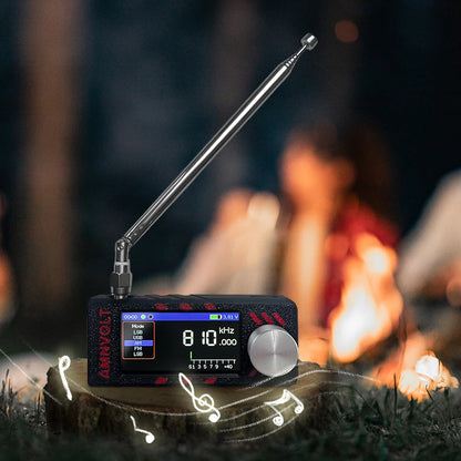 ATS MINI SI4732 Full Band DSP Radio, Pocket Receiver FM AM MW SW SSB, with Headphone Amplifier Hi-Z with Antenna