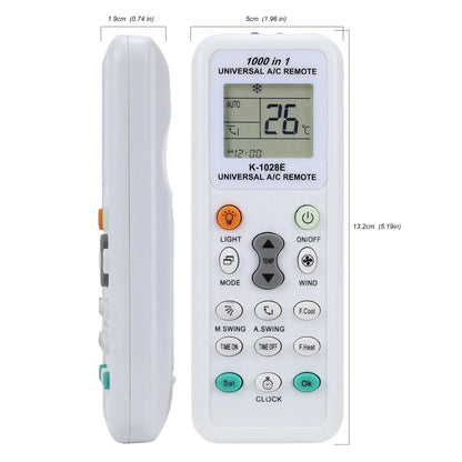 Universal Remote Control K 1028E A/C Digital LCD For Air Conditioner for L Panasonic Sharp Samsung Fujitsu Gree Guangda Haier