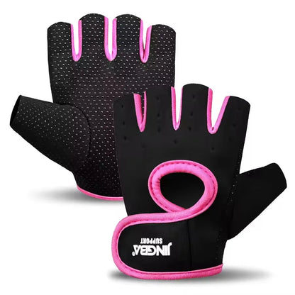 Unisex Gym Workout Gloves for Weight Lifting Fitness Body Building Sports Training Cycling Exercise - Durable Protection Grip
