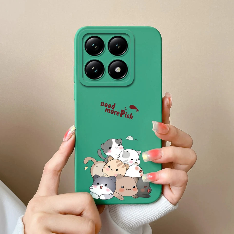 For Xiaomi 14T 14T Pro Cases Cartoon Astronaut Protective Durable Fashion Simplicity Soft Phone Cover For Xiaomi14T 14TPro Coque