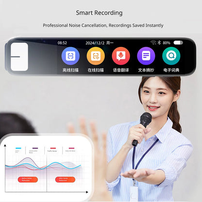 AI Translation Pen Smart Scanning 150 Languages For Teacher Student Dictionary Intelligent Scanning Point Reading Translator Pen