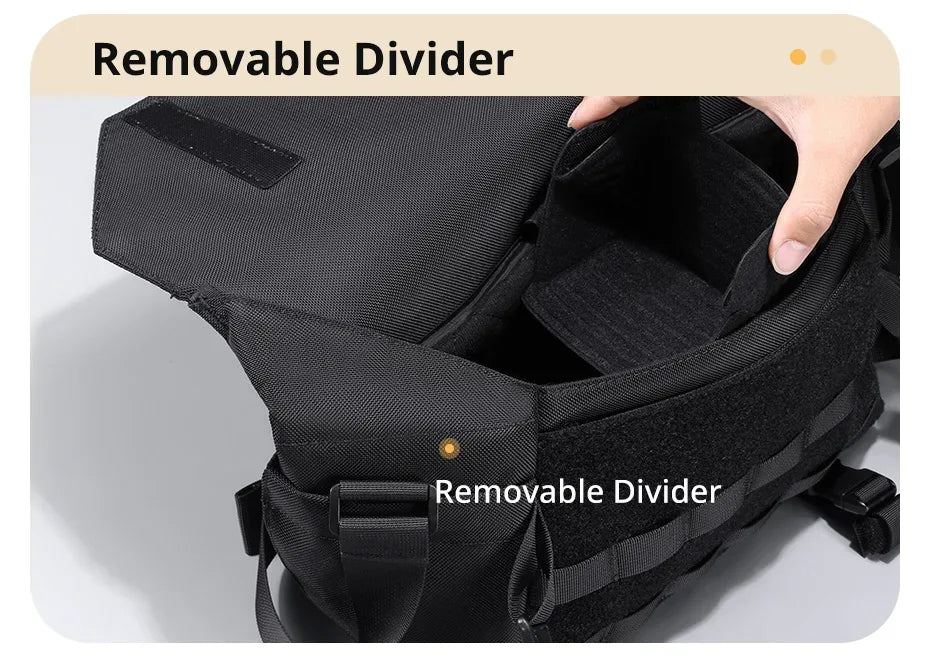 Ulanzi BC08 Sling Bag Photography Shoulder Bag for Tripod Mirrorless Camera Smartphone Tablet Waterproof Bag