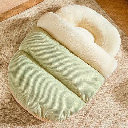 New Luxury Enclosed Cat Bed with Warmth and Security Features for Cats in Multi-Cat Families All-Season Pet Sofa Cat Accessories