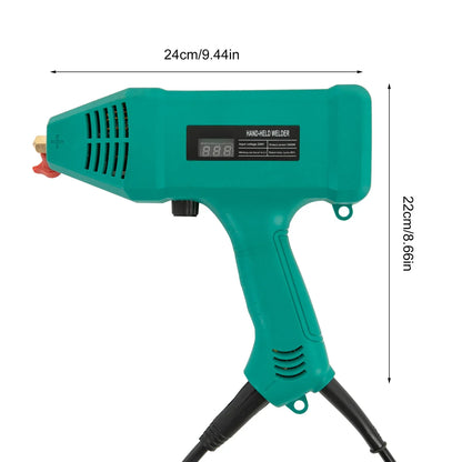 220V Portable Handheld Welder with 6.56ft Power Cord 3000W Welding Machine Set with Protective Mask