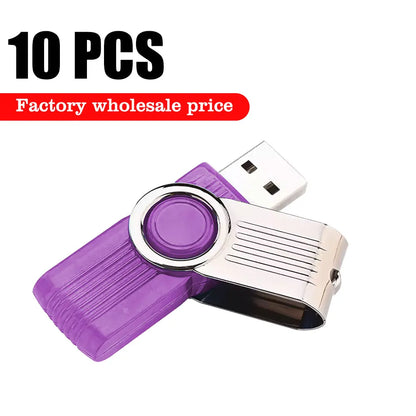 10PCS/lot Pen Drive 8GB 4GB 2GB 1GB USB Flash Drive 16GB Flash Disk 128MB 256MB 512MB Memory Flash Disk 2.0 Free Custom Logo