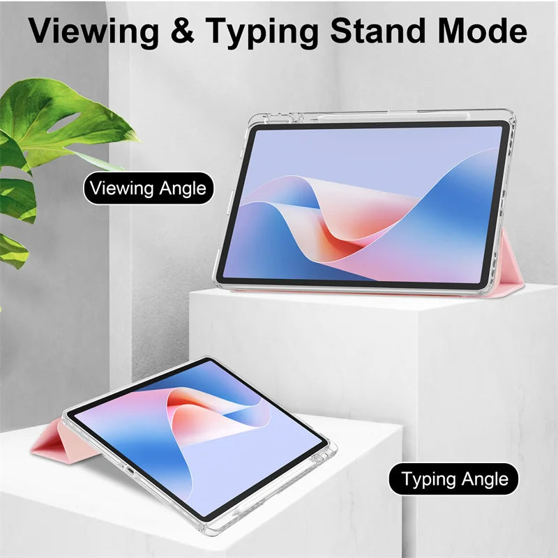 Funda For Huawei MatePad 11.5 2025 Case with Pen Holder Acrylic Clear Hard Stand Cover For Huawei MatePad 11 5 2025 Case TXZ-W09