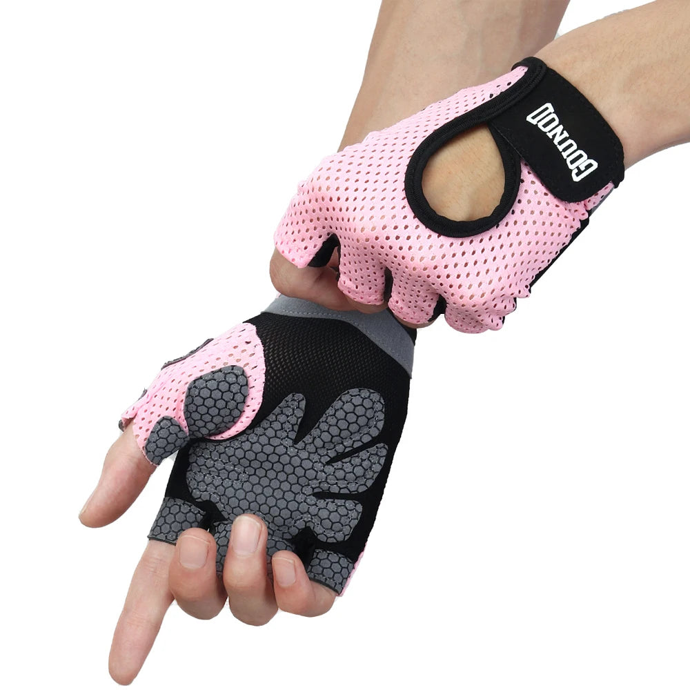1Pair Workout Gloves Weight Lifting Gloves Palm Support Protection for Men Women,Exercise Gloves Sports for Training,Fitness,Gym