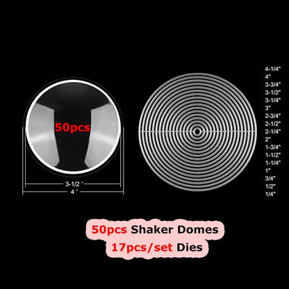 Bundle Deal Jar Heart Egg TV Dimensional Shaker Domes Basic Geometry Shaker Blisters Easter Valentine's Day Card Making Supplies