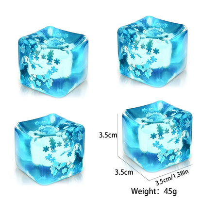 Creative popsicle shape decompression toy color gradual change extrusion decompression slow rebound practical mini toy