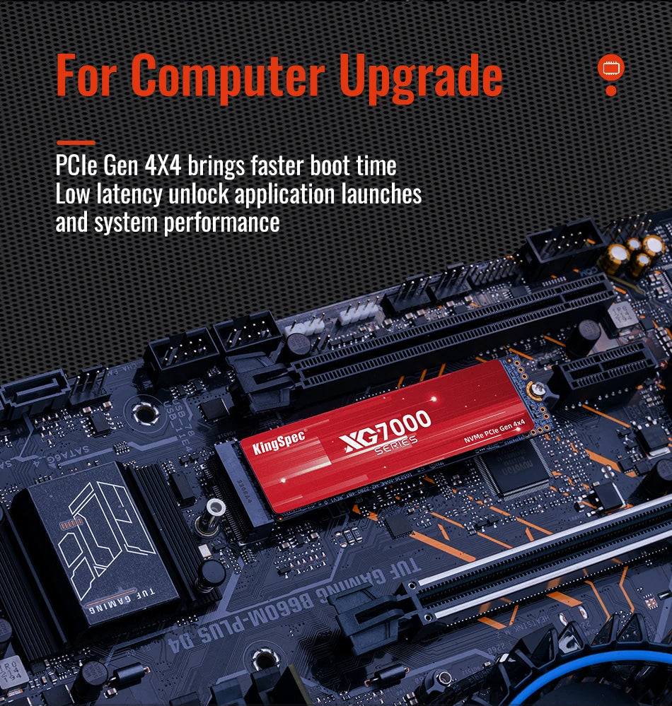 KingSpec M2 PCIe4.0 NVMe SSD 512G 1TB 2TB PCIe3.0 500g 4tb Hard Drive Hard Drives Hdd Disk hd for Laptop Desktop PS4 PS5