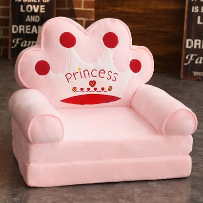 Home Cute Princess Style Folding Sofa Bed Multifunctional Lazy Leisure Single Seat Sofa For Home Decor Living Room Furniture