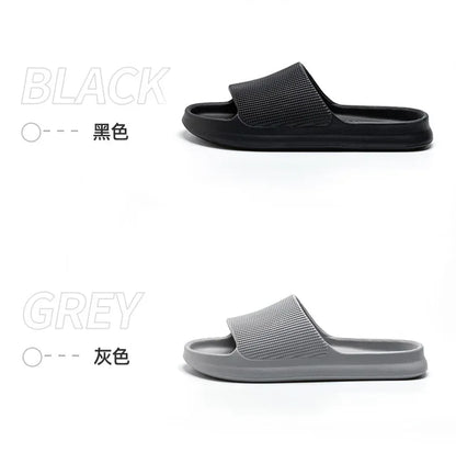 Youpin Thick Platform Women Bathroom Home Slippers Cloud Slippers Soft Sole EVA Indoor Slides Sandals Summer Non-slip Mi