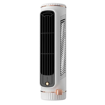Desk Tower Fan USB Rechargeable 3 Speeds Summer Ventilation Fan Vertical Horizontal Electric Fan Household Air Conditioning Fan