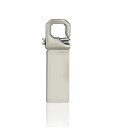 50PCS/lot Metal USB 2.0 Flash Drives 1GB 2GB 4GB Pendrive 8GB 16GB Pen Drive 32GB 64GB Memory USB Sticks 128MB 256MB Free LOGO