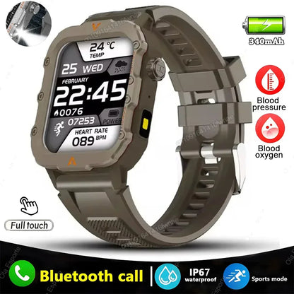 2025 Smartwatch New GPS Smart Watch Men 1.71 Inch HD Display Screen GPS & Make/Receive Phone Calls 340mAh Battery Smart Bracelet