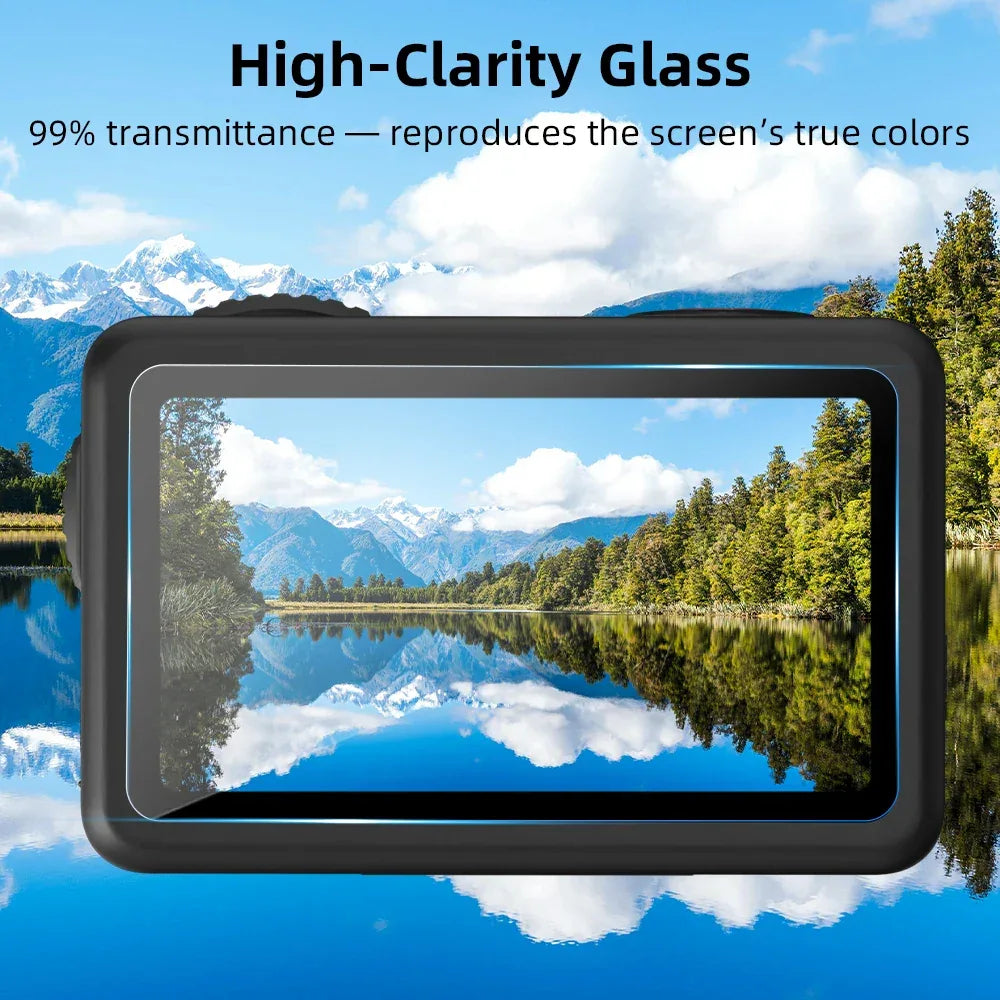 Screen Protector for DJI Osmo Action 6 Anti-scratch Screen Protective Glass Film Ultra-Clear for DJI Action 6 Accessories