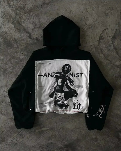 Streetwear Fashion New Pullover Sweatshirts Men Women Harajuku Flag Graphic Printed Oversized Hoodie Gothic Y2K Casual Clothes