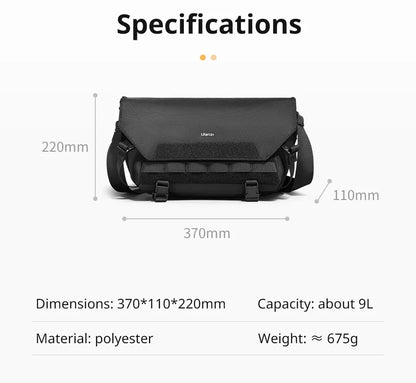 Ulanzi BC08 Sling Bag Photography Shoulder Bag for Tripod Mirrorless Camera Smartphone Tablet Waterproof Bag