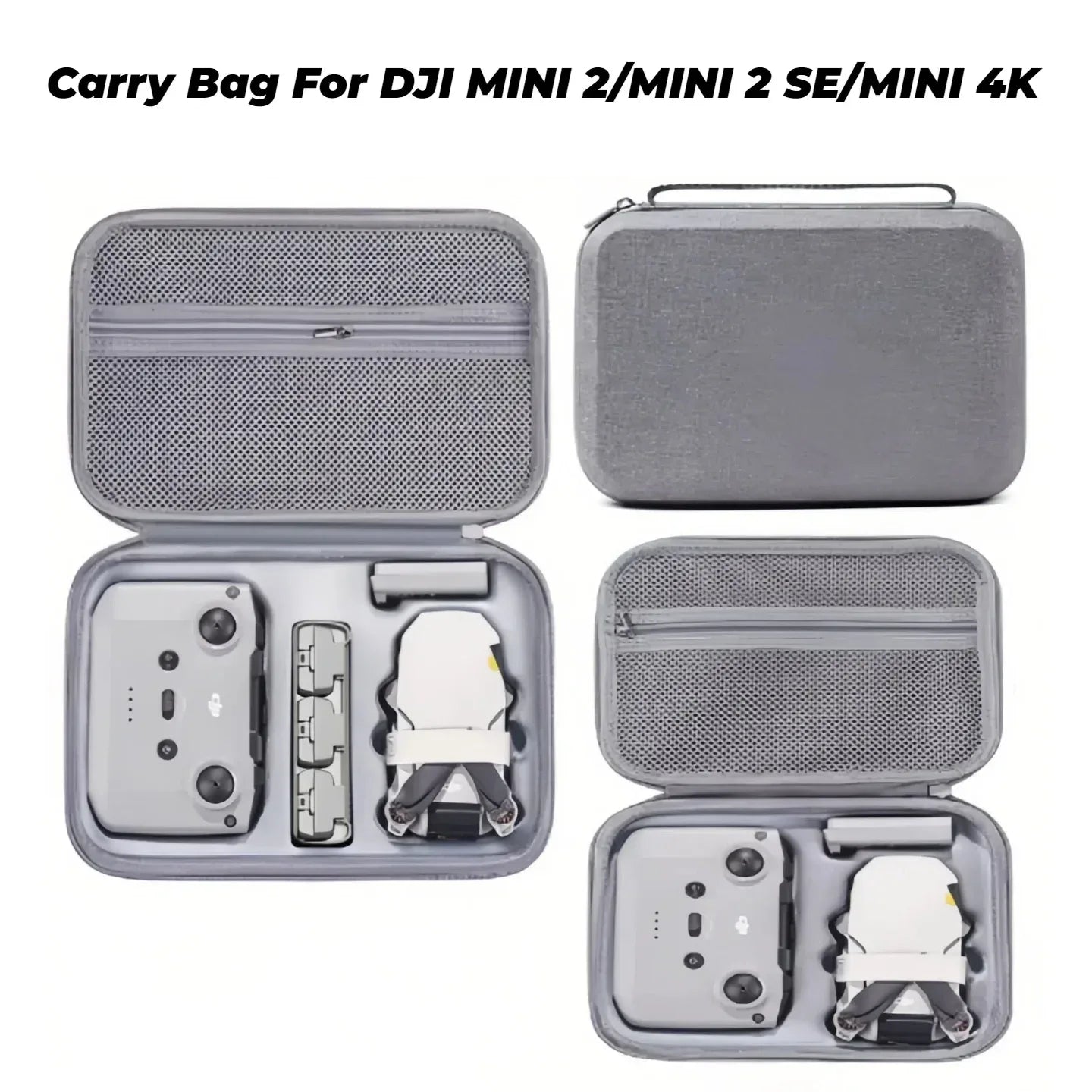 Storage Carry Bag for DJI Mini 2/Mini 2 SE/MINI 4K Drone Battery Remote Control Box Protective Portable Handbag Accessories
