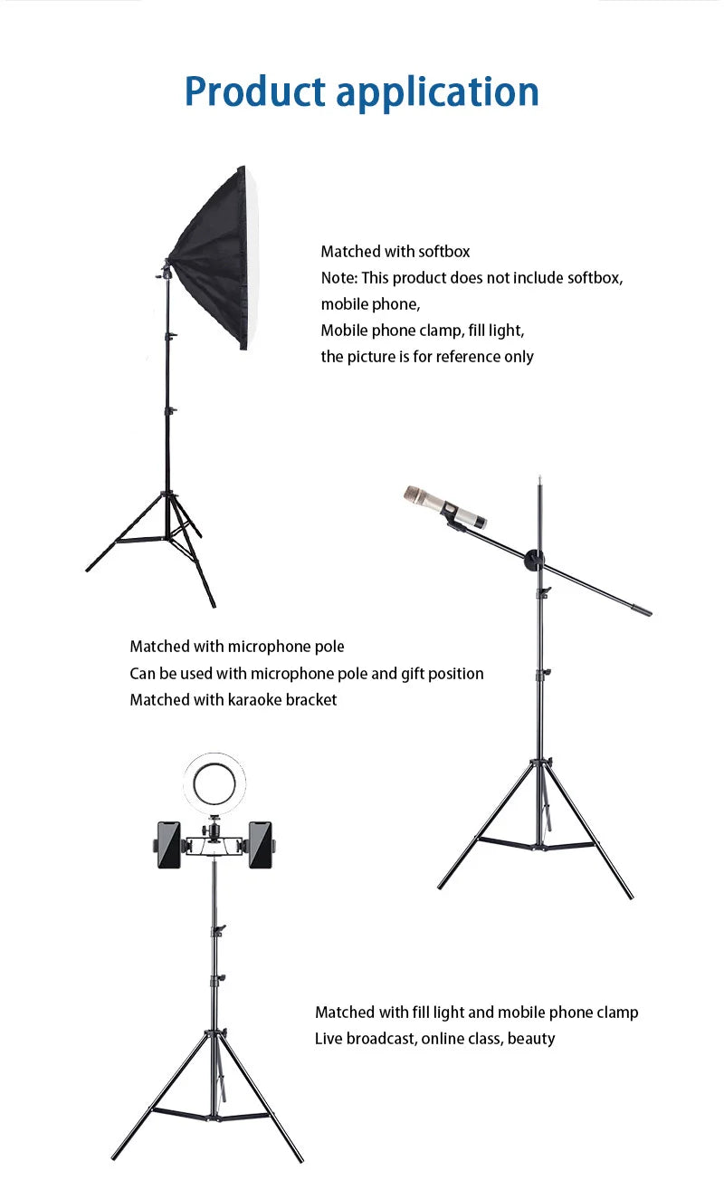 110cm Universal Portable Bracket For Magcubic HY300 Pro Projector Tripod Stand Mount For Magcubic HY320mini Projector 5-50cm New