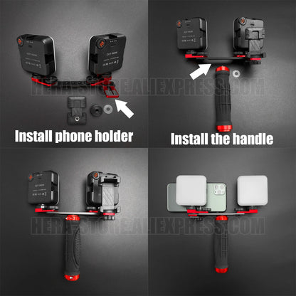 Mobile Photography LED Light Phone Photo Video Flashlight Lighting for Macro, Nail, Manicure Makeup Photography