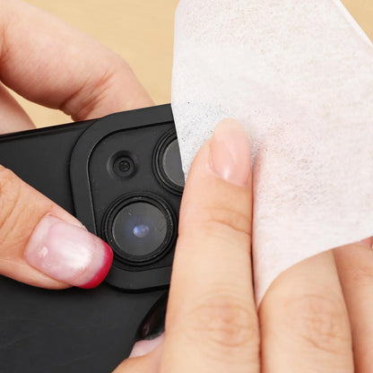 100-500pcs Universal Lens Cleaning Tissue Soft Wipes Booklet For Phones Tablet Laptop Screen Camera Lens Cleaning Paper