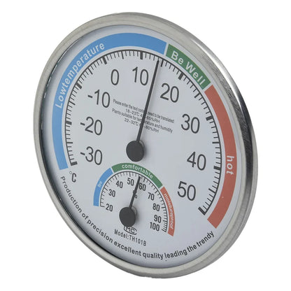 Thermometer Hygrometer Thermo Analog Humidity Indoor Climate Control Home Office Outdoor Garden Restaurant Measuring Tool
