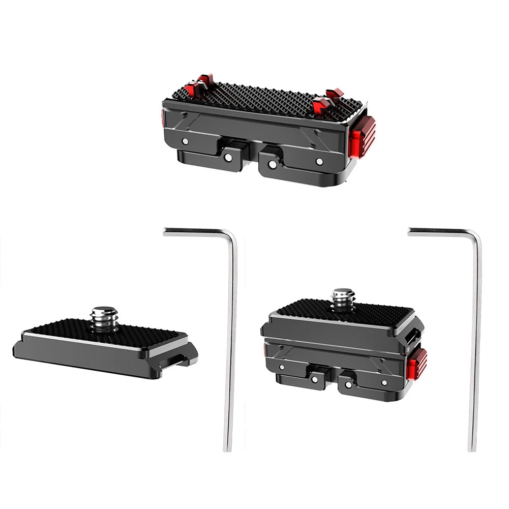Quick Release Magnetic Adapter Base Mount for Insta360 Ace Pro 2 Protective Case 1/4 Screw Magnetic Adapter Mount Accessories