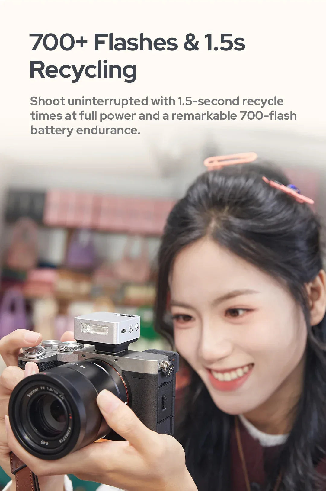Godox iT20 iT22 C/N/S/F  HSS TTL 2.4G Wireless Touchscreen Pocket Flash for Canon Sony Nikon Olympus Fujifilm