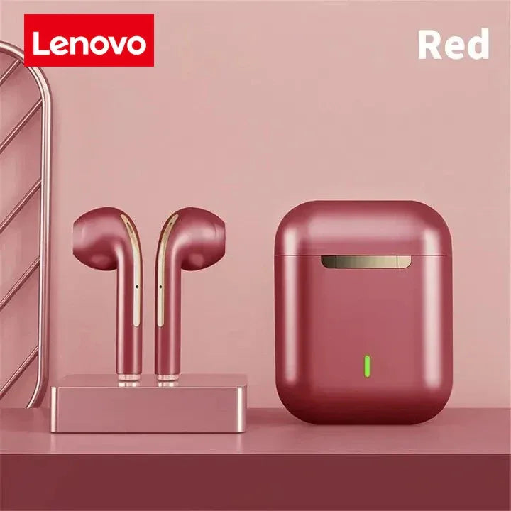 Lenovo Wireless Earphones, HiFi in-Ear Stereo with Microphone, Waterproof, Bluetooth, Touch Control, Noise Cancellation