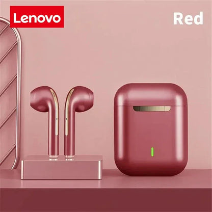 Lenovo Wireless Earphones, HiFi in-Ear Stereo with Microphone, Waterproof, Bluetooth, Touch Control, Noise Cancellation