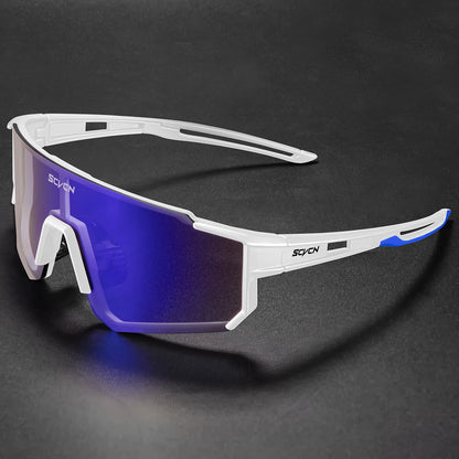 SCVCN new Outdoor Cycling Sunglasses Men MTB Bike Glasses  Sports Mountain Climbing fishing Women Bicycle Cycling UV400 Goggles