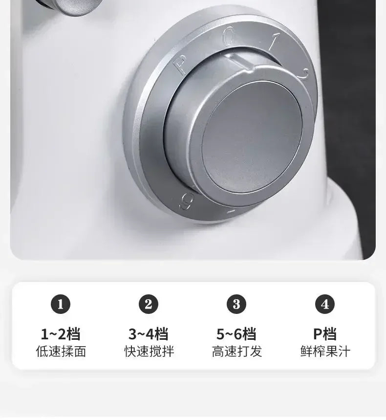 Small Home Automatic Kitchen Machine 220V Bread Mixer Dough Mixer Aid Commercial Stand Spiral Mixer Robot Cake.Stand 220V