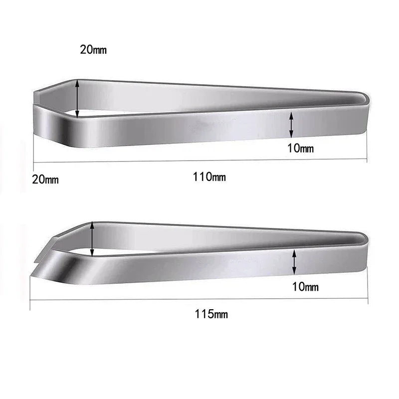 1 PC Stainless Steel Fish Bone Tweezers Pincer Clip Puller Remover Tongs Fish Bone Plucking Clamp Kitchen Gadgets Seafood Tools