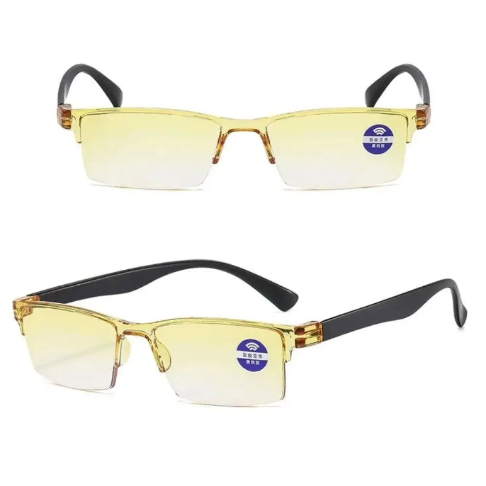Lunettes de lecture intelligentes à zoom automatique anti-lumière bleue pour hommes et femmes, lunettes optiques pour ordinateur