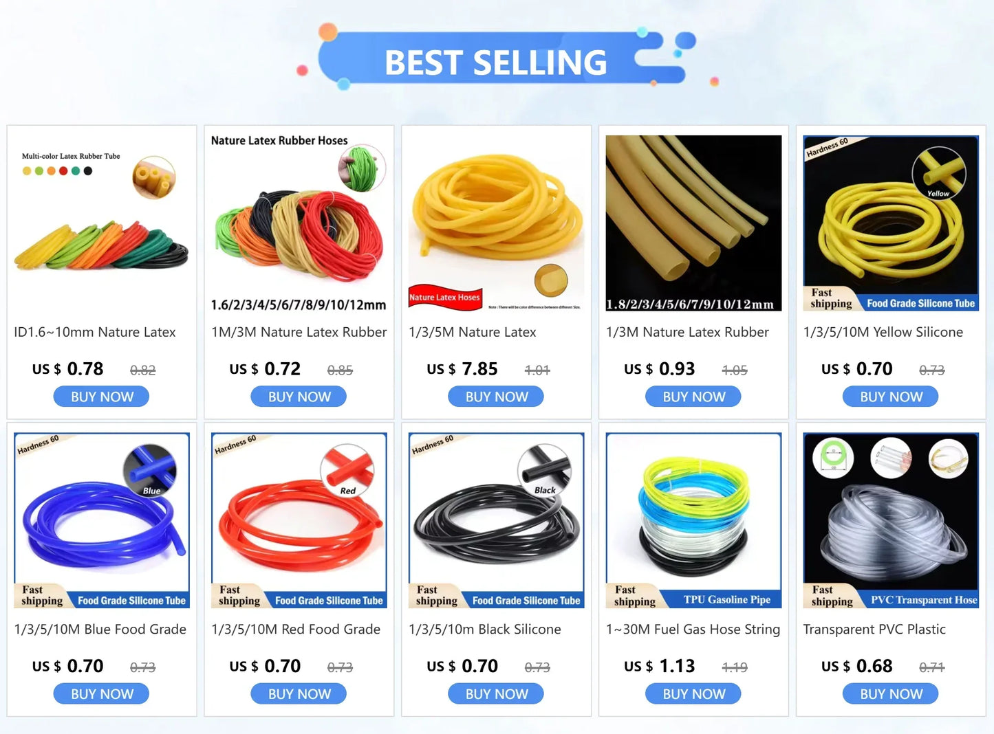 1/3/5/10M Transparent PTFE Tube For 3D Printer Parts Pipe ID 0.8 1 2 2.5 3 4 5 6 7 8 10mm F46 Insulated Hose Rigid Pipe 600V 3KV