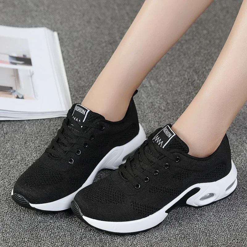 MAEDEF New Fashion Ladies Casual Shoes Summer Light Mesh Breathable Shoes Women's Sports Shoes Outdoor Anti-slip Training Shoes