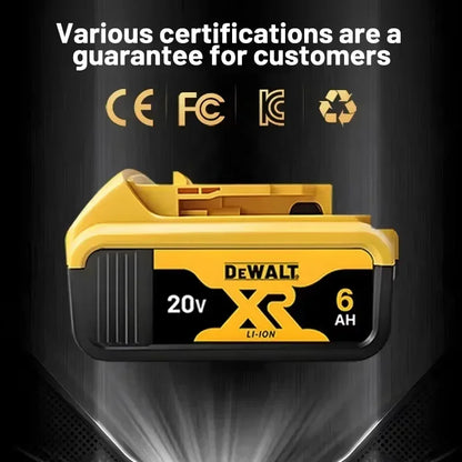 30 100% Original DeWalt 20V/60V 2.0Ah-9.0Ah MAX Battery Power Tool Replacement For DCB184 DCB181 DCB182 DCB200 Battery