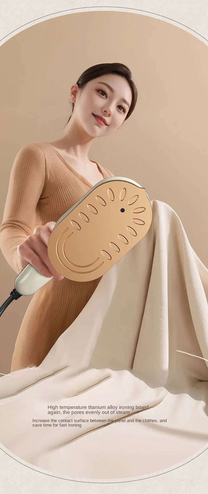 Mini Garment Steamer Steam Iron Handheld Portable Home Travelling For Clothes Ironing Wet Dry Ironing Machine 220V/110V