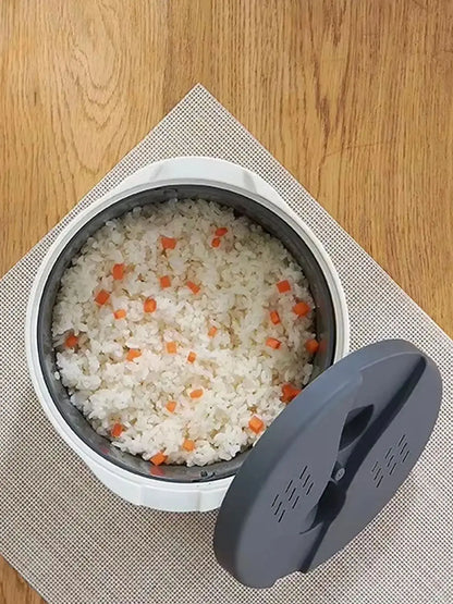 Microwave Oven Rice Cooker Food Container Multifunction Steamer Rice Cooker Portable Bento Lunch Box Steaming Utensils