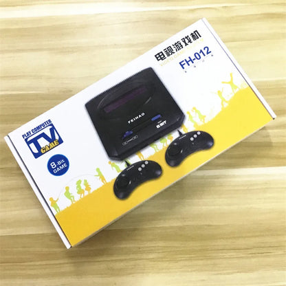 FH-012 Retro TV Video Game Console For 8bit for FC/Dendy Games with Two Gamepads support yellow game cartridge