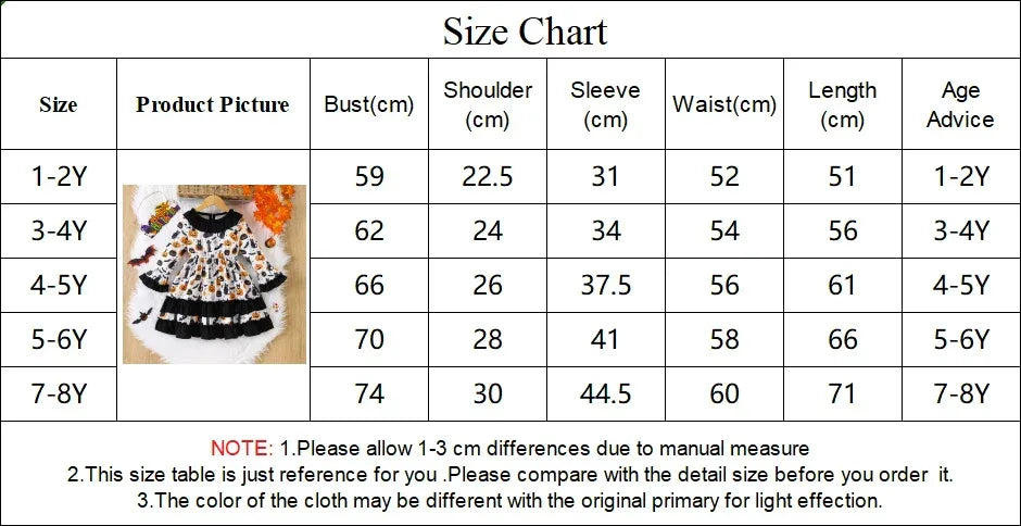 Prowow 2-8Y Kids Purple Halloween Dresses For Girls Long Sleeve Princess Mesh Spooky Spider Dress Children Halloween Costumes