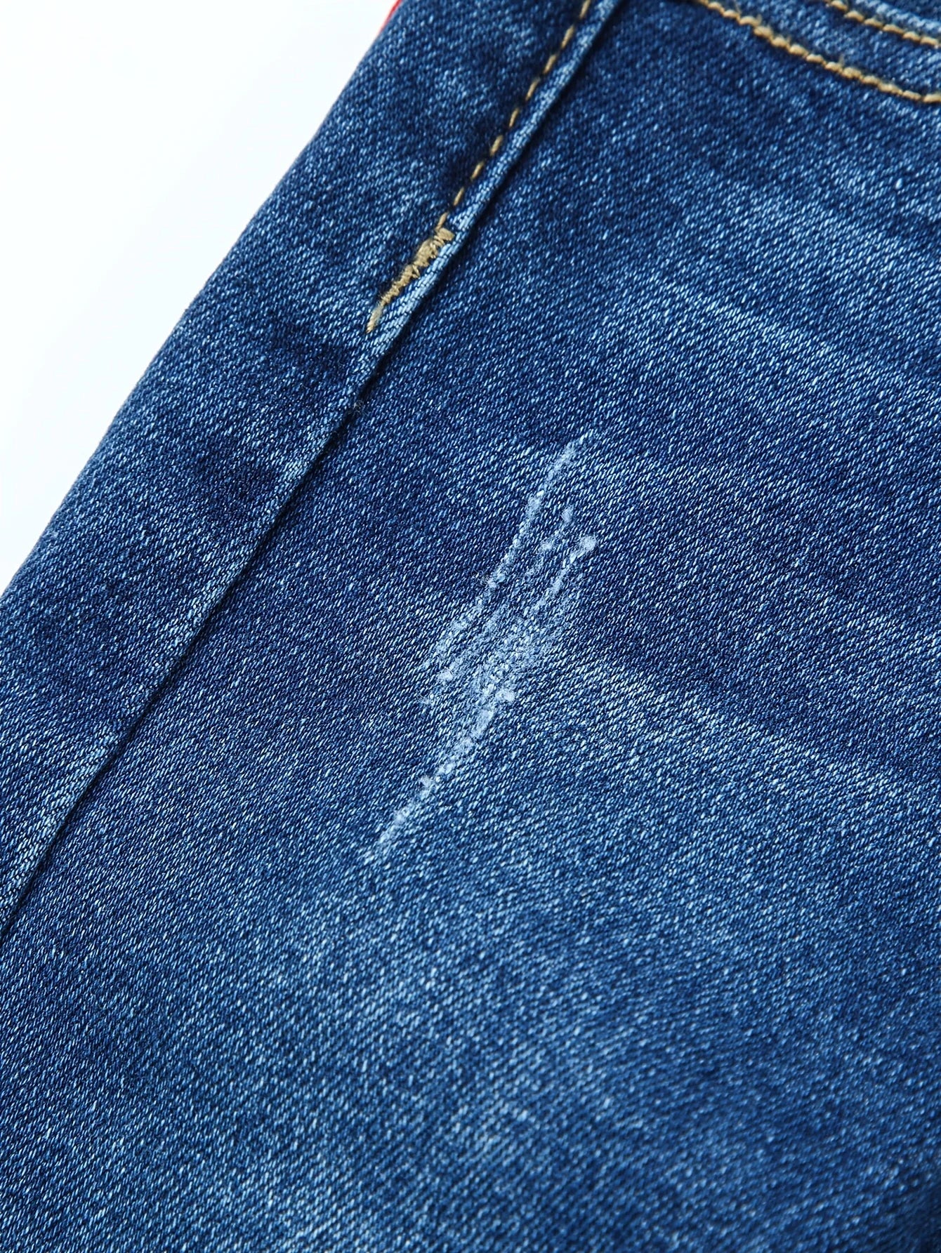 Fashion Men's Denim Pants Stretch Slim Fit Jeans Male Casual Trouser for Spring & Fall New